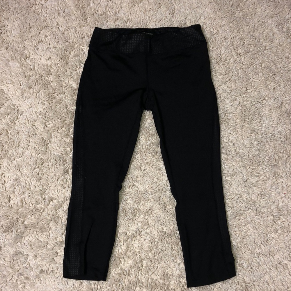 CALVIN KLEIN cropped performance leggings